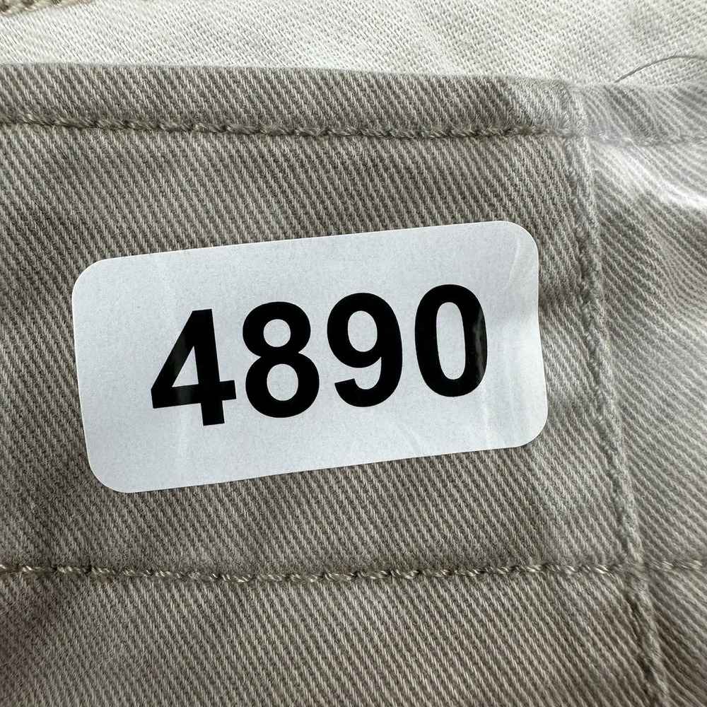 Y2K Levi's Baggy Cargo Shorts Men Khaki Actual 43 x 11 Grunge White Tab Military - Picture 14 of 14